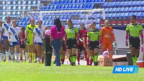 Poster siaran Puebla Women VS Tijuana Women