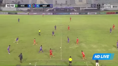 Poster siaran Kasetsart FC VS Mahasarakham SBT FC