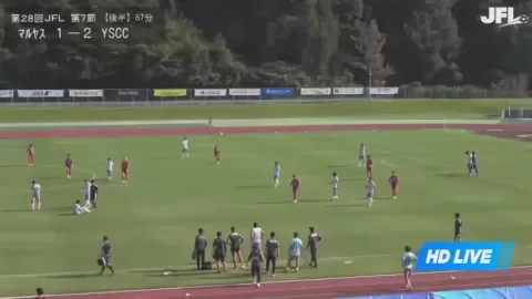 Poster siaran Maruyasu Okazaki VS Yokohama SCC