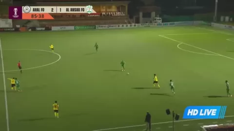 Poster siaran Ahal FK VS Al Ansar SC