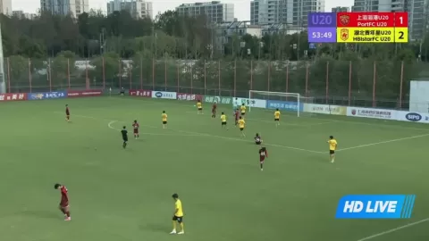 Poster siaran Shanghai Port U20 VS Hubei Istar U20