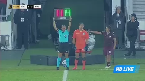 Poster siaran LDU Quito Women VS Bolivar Women