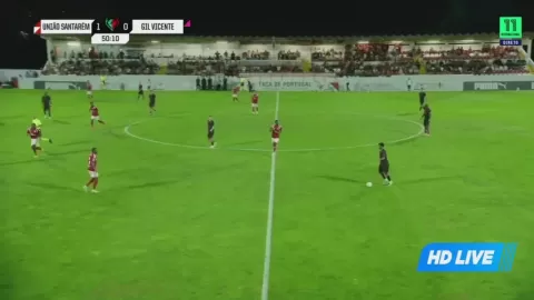 Poster siaran UD Santarem VS Gil Vicente