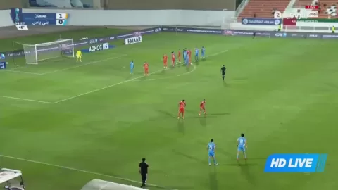 Poster siaran Ajman VS Baniyas Club