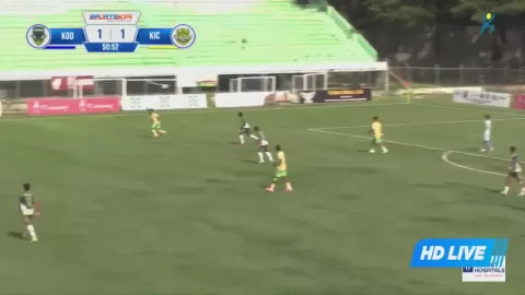 Poster siaran Kodagu FC VS Kickstart Karnataka FC
