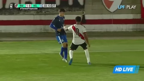 Poster siaran River Plate Reserves VS Velez Sarsfield Reserves