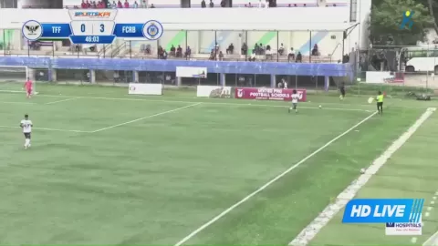 Poster siaran Tenigao FF VS Real Bengaluru