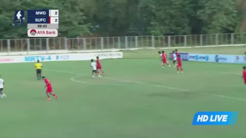 Poster siaran Myawady FC U20 VS Shan Utd U20