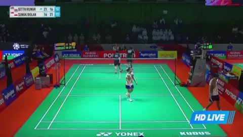 Poster siaran Setthaprasert T / Rungruengpramong P VS Sungkono M F A P / Bolang G A